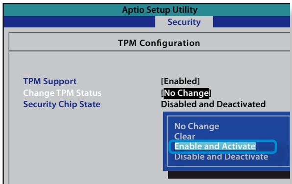 SAMSUNG NP780Z5E - Initializing the TPM chip - 4