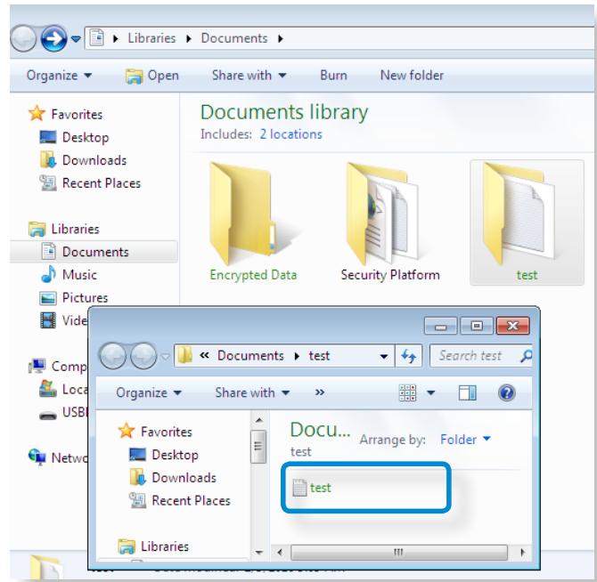 SAMSUNG NP780Z5E - Encrypting a file (folder) - 6