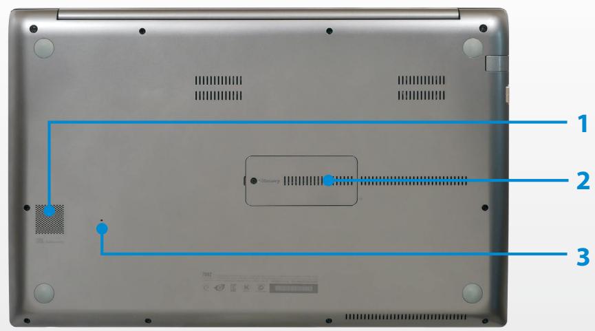 SAMSUNG NP780Z5E - Bottom View - 1