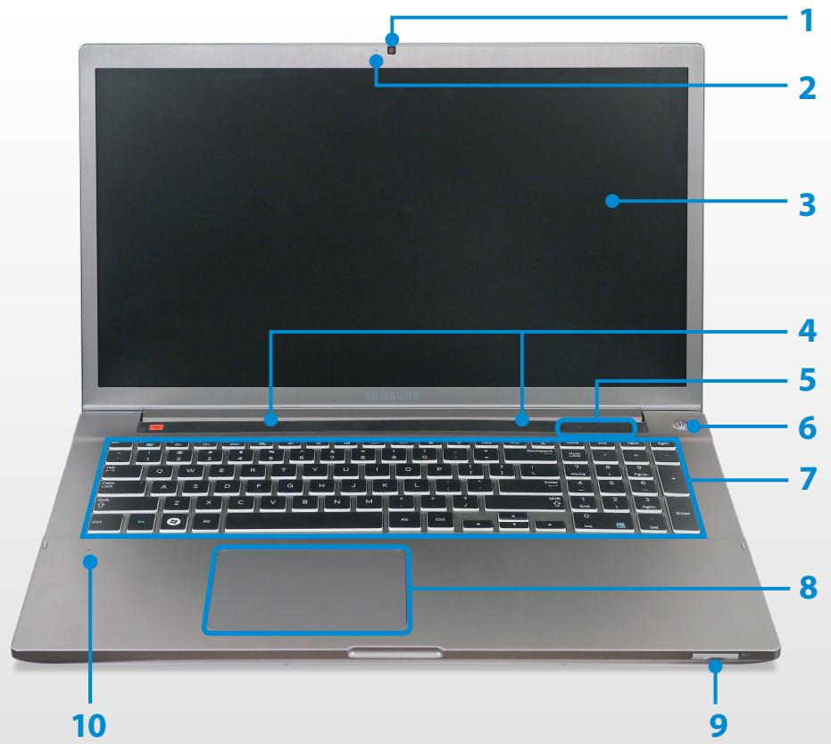 SAMSUNG NP780Z5E - Front View - 2