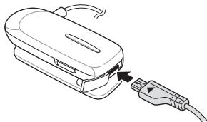 SAMSUNG BLUETOOTH HEADSET MONO BHM1500 - Φόρτιση του σετ μικροφώνου-ακουστικού - 1