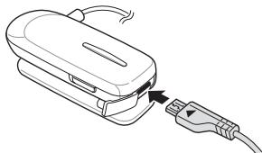 SAMSUNG BLUETOOTH HEADSET MONO BHM1500 - Ricarica dell'auricolare - 1