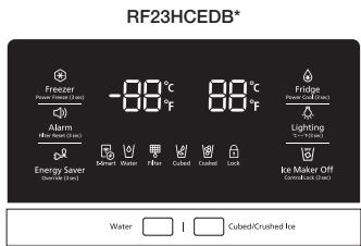 SAMSUNG RF23HCEDBSR - Température recommandée (congélateur) : 0 °f (ou -18 °c) - 1