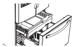 SAMSUNG RF23HCEDBSR - Démontage du TIROIR du congélateur - 1