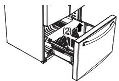 SAMSUNG RF23HCEDBSR - DESARMADO DEL CAJON DEL CONGELADOR - 2