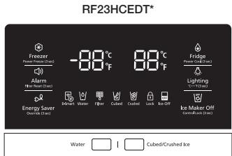 SAMSUNG RF23HCEDBSR - Température recommandée (congélateur) : 0 °f (ou -18 °c) - 2