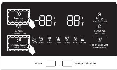 SAMSUNG RF23HCEDBSR - MAC Address Display Mode - 1