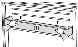 SAMSUNG RF23HCEDBSR - REMOVING THE FREEZER ACCESSORIES - 1