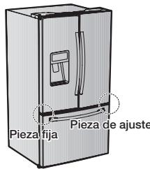 SAMSUNG RF23HCEDBSR - CÓMOC HACER PEQUENOS AJUSTES ENTRE LAS PUERTAS - 2