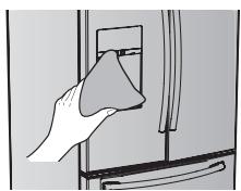 SAMSUNG RF23HCEDBSR - Cleaning the Exterior - 1