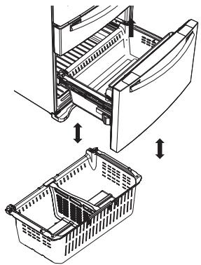SAMSUNG RF28HMEDBSR - Tiroir du congélateur - 1