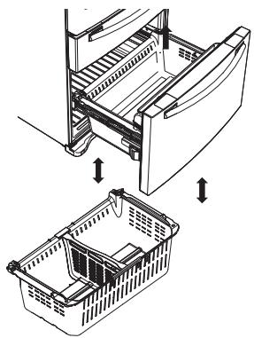 SAMSUNG RF28HMEDBSR - Cajón del congelador - 1