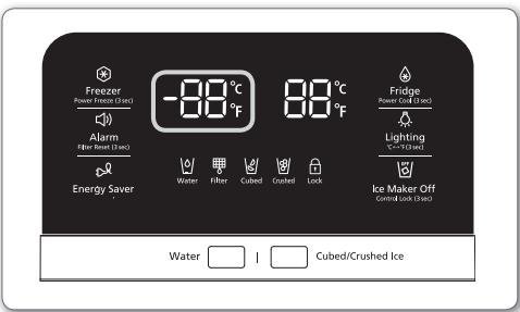 SAMSUNG RF28HMEDBSR - Control de la temperatura del congelador - 1