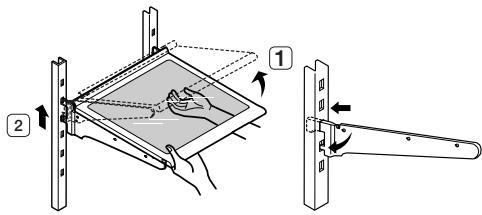 SAMSUNG RF28HMEDBSR - Tablettes en verre trempé - 1