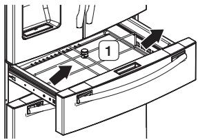 SAMSUNG RF28HMEDBSR - DISASSEMBLING THE FLEX DOOR - 1
