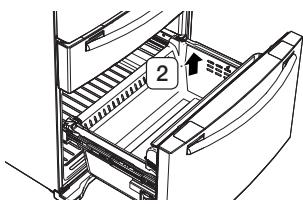 SAMSUNG RF28HMEDBSR - DISASSEMBLING THE FREEZER DOOR - 3