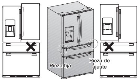 SAMSUNG RF28HMEDBSR - REALIZACIÓN DE PEQUEÑOS AJUSTES EN LAS PUERTAS - 1