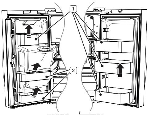 SAMSUNG RF28HMEDBSR - Door Bins - 1