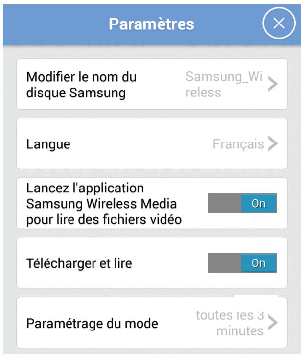 SAMSUNG M3 - Application android - 5