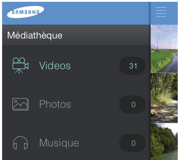SAMSUNG M3 - Application pour ios - 2