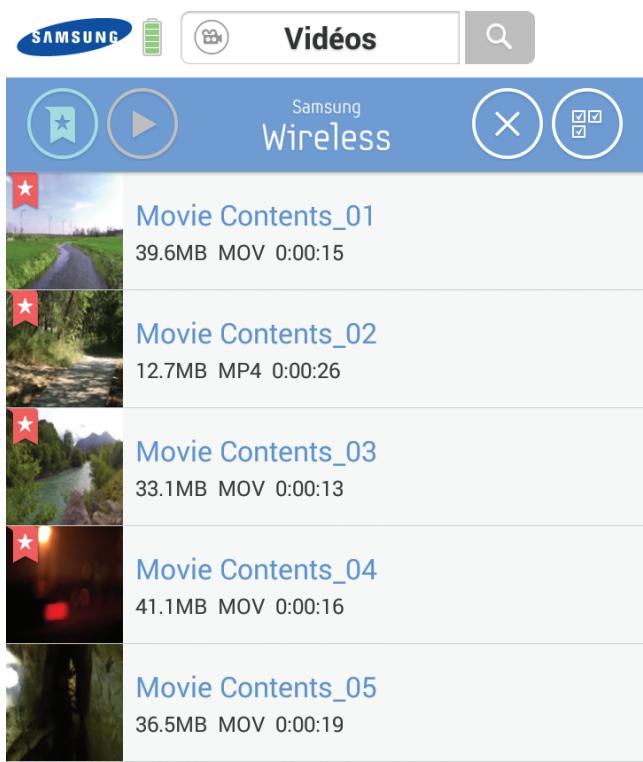 SAMSUNG M3 - Application pour android - 1