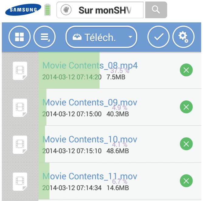SAMSUNG M3 - Application android - 3