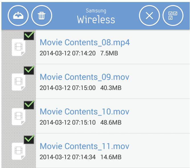 SAMSUNG M3 - Application android - 2
