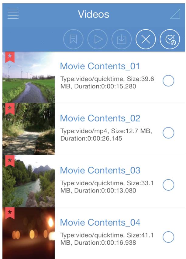 SAMSUNG M3 - Application pour ios - 1