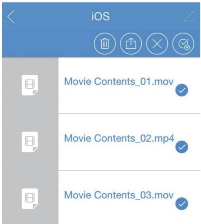 SAMSUNG M3 - Application pour ios - 1