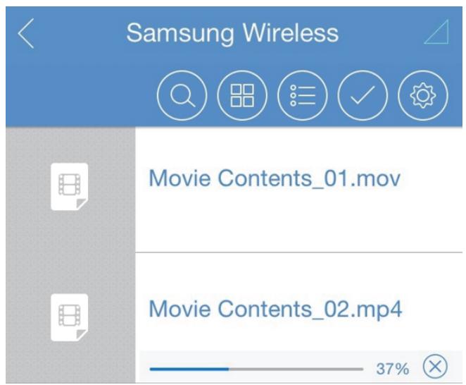 SAMSUNG M3 - Application pour ios - 2