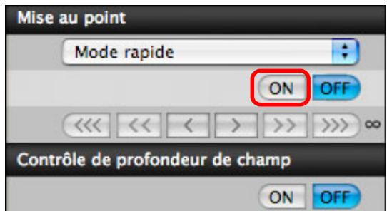 CANON EOS UTILITY VERSION 2.6 - Cliquez sur le bouton [ON]. - 1