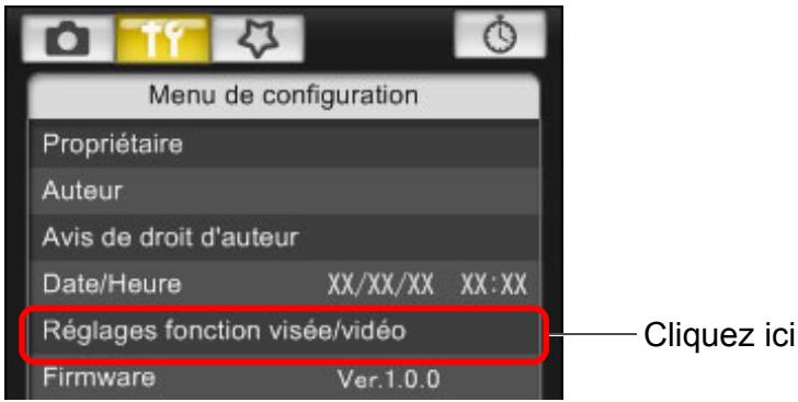CANON EOS UTILITY VERSION 2.6 - Réglez la fonction Visée par l'écran. - 4