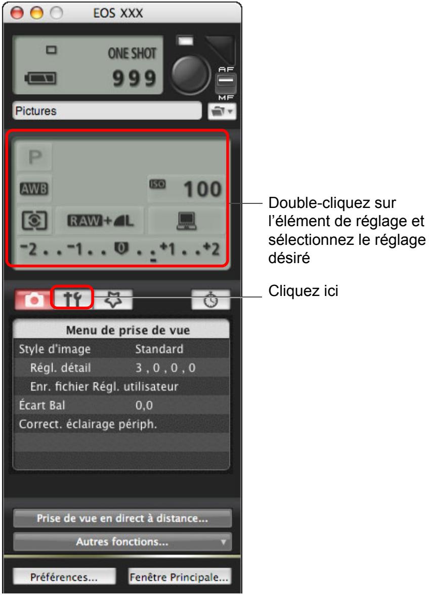 CANON EOS UTILITY VERSION 2.6 - Prise de vue en direct à distance - 2