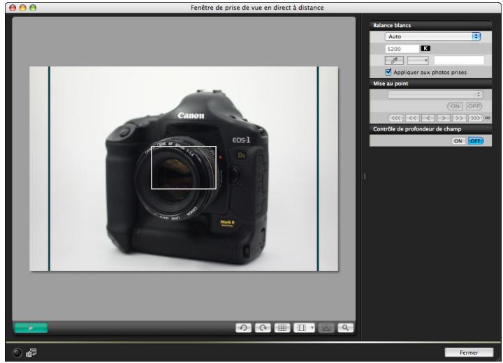 CANON EOS UTILITY VERSION 2.6 - Cliquez sur le bouton [ ] et sélectionnez le rapport d'aspect. - 3