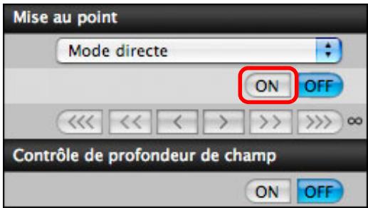 CANON EOS UTILITY VERSION 2.6 - Cliquez sur le bouton [ON]. - 1