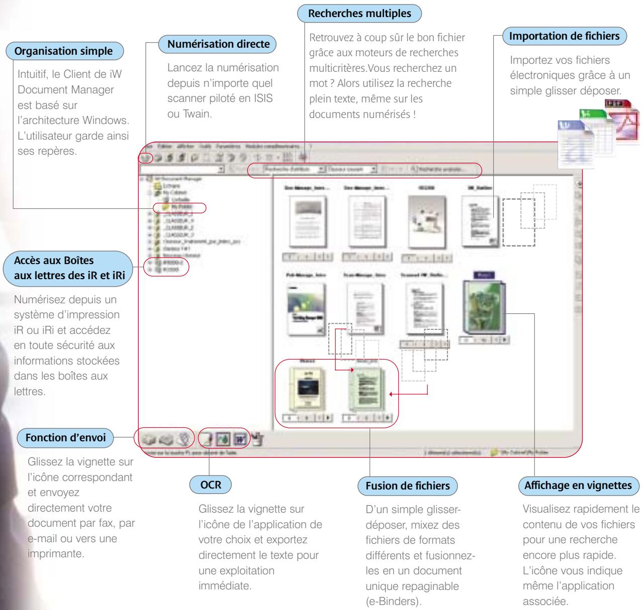CANON IW DOCUMENT MANAGER - AUTOMATISEZ L'INDEXATION DE VOS DOCUMENTS GRÂCE À LA RECONNAISSANCE DE FORMULAIRES. - 3