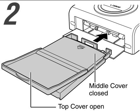 CANON CP-200 - Loading the Paper Cassette - 2