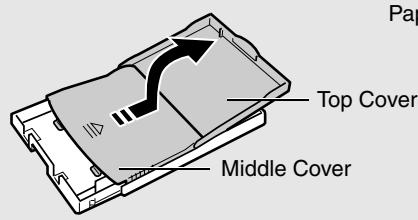 CANON CP-200 - Placing the Paper into the Paper Cassette p. 23 - 1