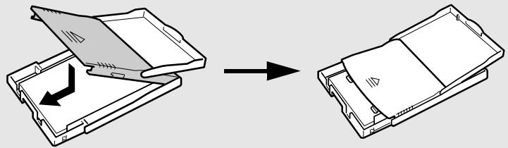 CANON CP-200 - Placing the Paper into the Paper Cassette p. 23 - 3
