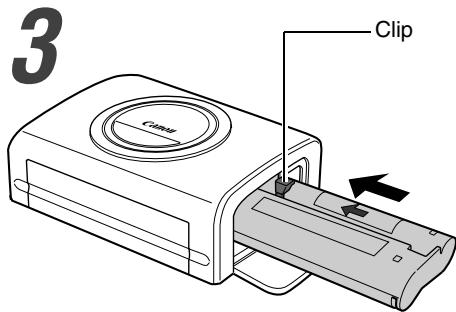 CANON CP-200 - Remove any slack from the ink sheet. - 1