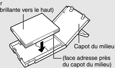 CANON CP-200 - Disposition du papier dans la cassette  p. 23 - 2