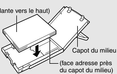 CANON CP-300 - Disposition du papier dans la cassette  p. 23 - 2