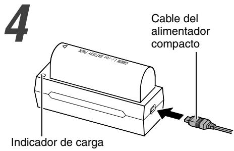 CANON CP-300 - Conecte el cable AC al alimentador compacto CA-CP100 y enchufelo a la toma de energia. - 1