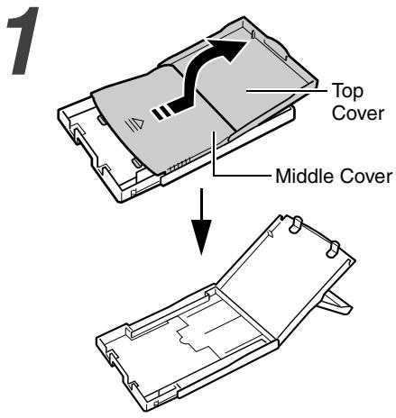 CANON CP-300 - Placing the Paper into the Paper Cassette - 1