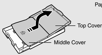 CANON CP-300 - Placing the Paper into the Paper Cassette  p. 23 - 1