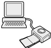 CANON CP-300 - Install the software onto the computer. - 4