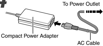 CANON CP-300 - Install the battery pack. - 1
