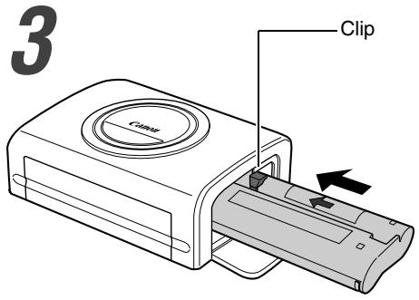 CANON CP-300 - Elimine la tension de la plancha de tinta. - 1