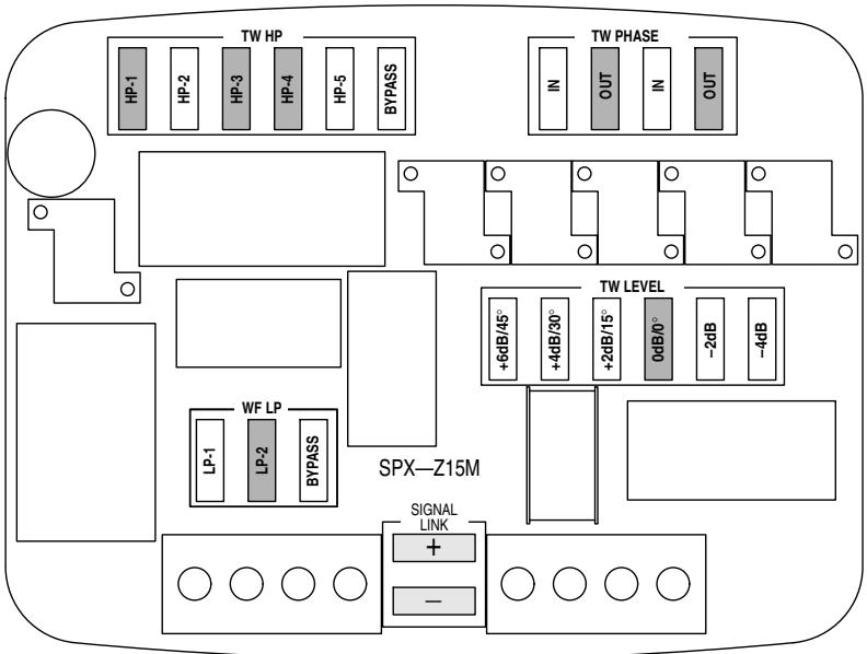 ALPINE SPX-Z15M - Network Jumper Setting - 2