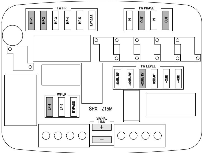 ALPINE SPX-Z15M - Network Jumper Setting - 2
